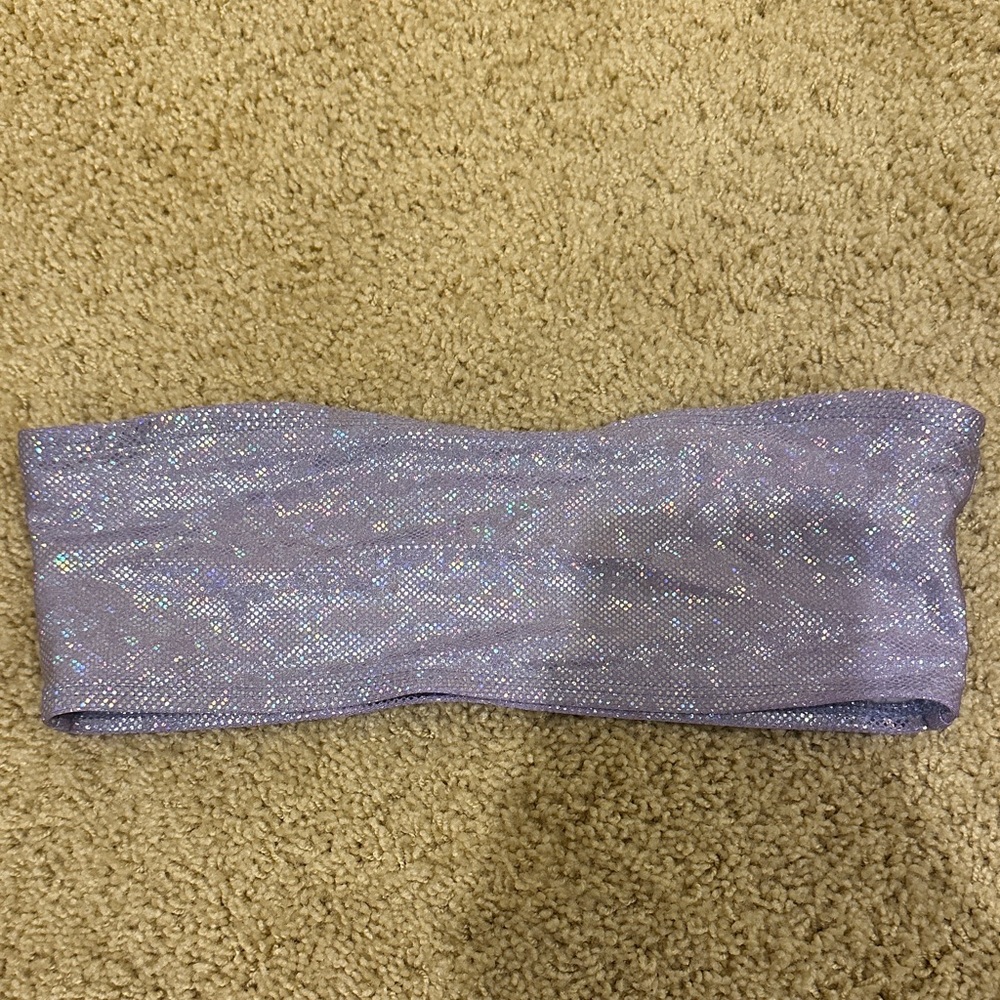 Shimmering Purple Bandeau